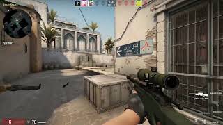 Insane CSGO double kill the AWP
