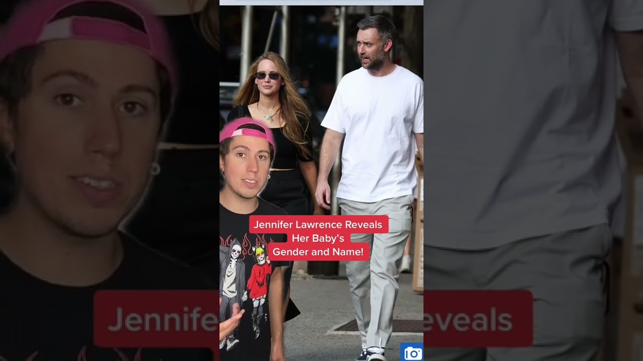 Jennifer Lawrence Reveals Her Baby's Gender and Name! 