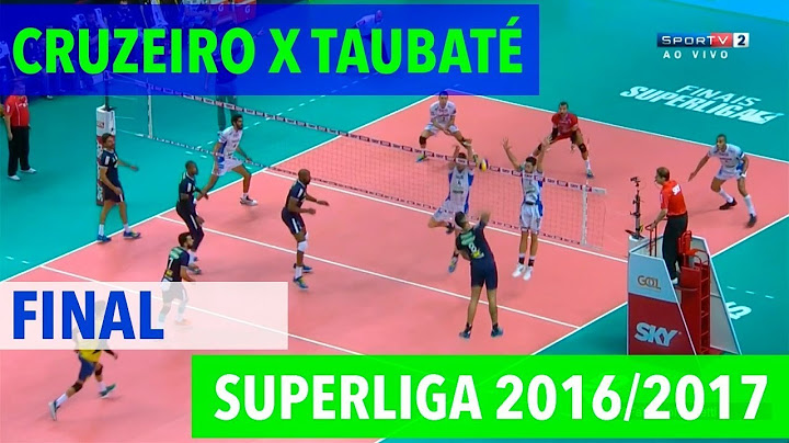 Cruzeiro x Taubaté - Final - Superliga de Vôlei Masculino 2016-2017