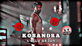 Kosandra x Allu Arjun | Allu Arjun Revenge Status | Revenge Status Allu Arjun