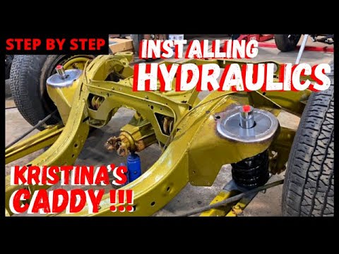 Installing Hydraulic Rear Suspension - Kristina’s 1960 Cadillac Coupe de Ville