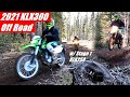 2021 KLX300 Full Off Road Test | Black Diamonds, Hillclimbs, Single Track, Jumps