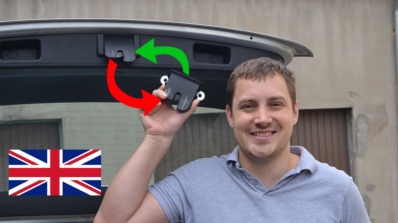 How to repair a tailgate lock of a VW Golf Mk5 V Estate Jetta