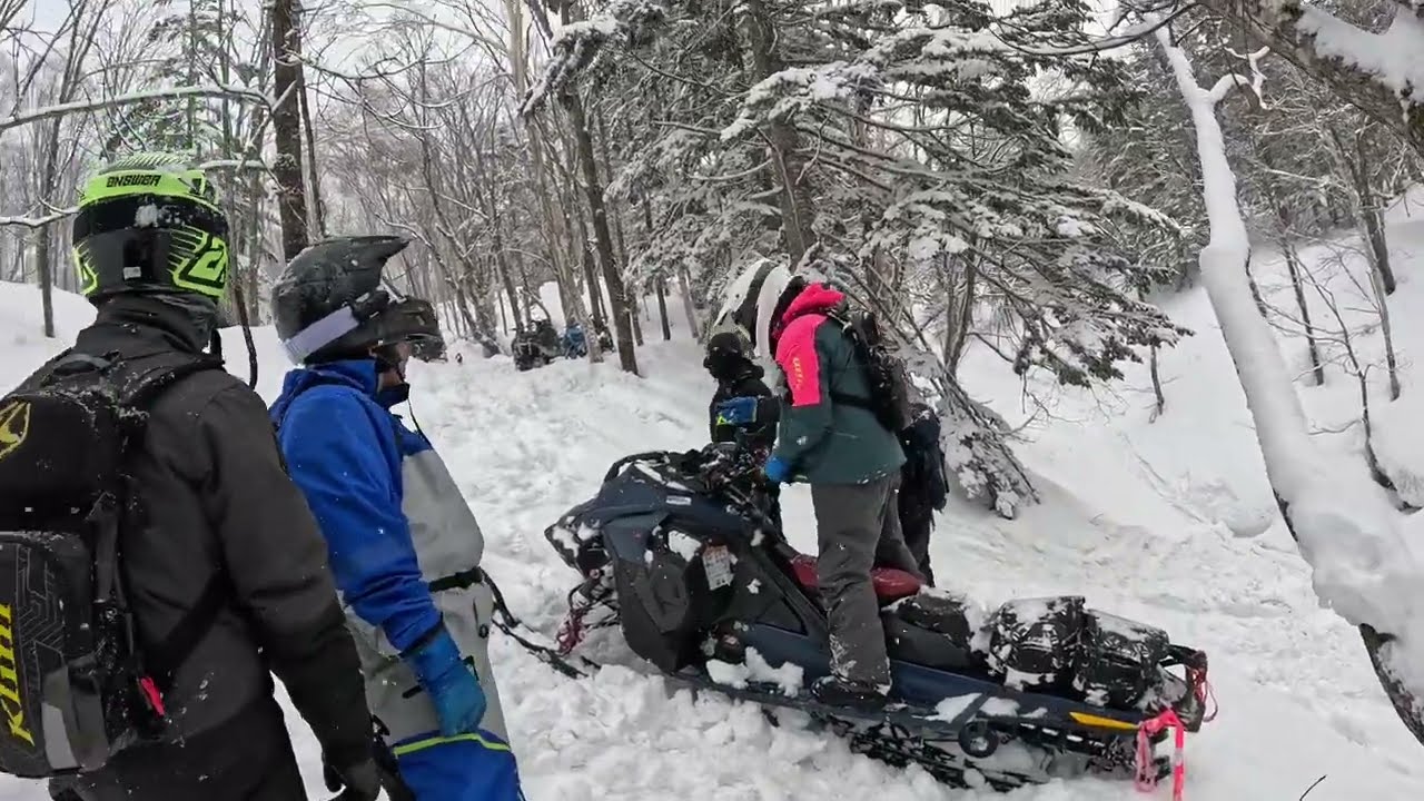 撮れ高OK👌な沢ラスト😬激しい🥶