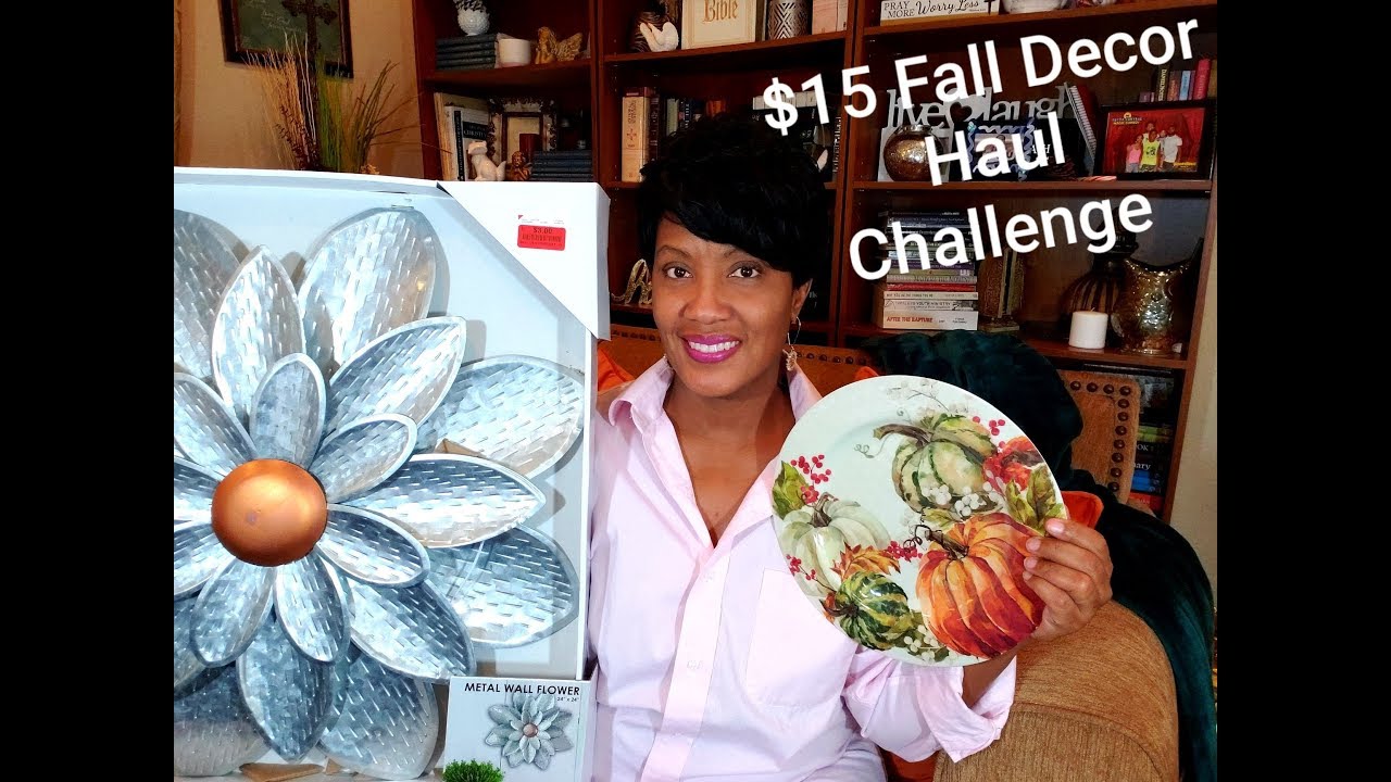 15 Fall Decor Haul Family Dollar Burlington's YouTube