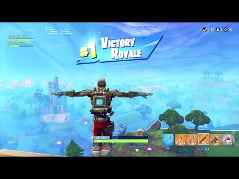 FREE “A.I.M.” SKIN GAMEPLAY Showcase (“ROBOT” HUNTING PARTY OUTFIT) | Fortnite SEASON 6 Battle Pass