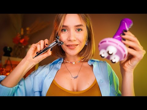 🔥 АСМР ПОКРОЮ ТЕБЯ МУРАШКАМИ 😴 Забота, Спа Массаж Лица и Тела asmr spa sleep care