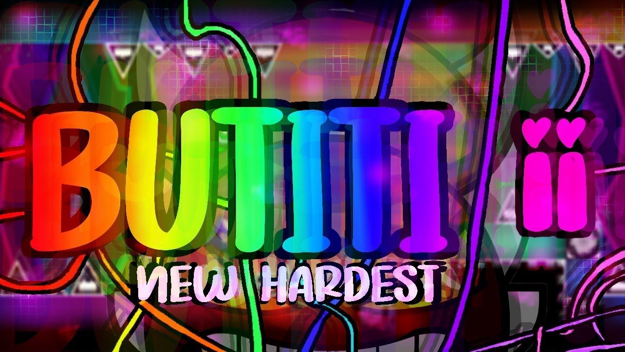 BUTITI II 100% NEW HARDEST | 2 AÑOS DESPUES | SALTO DE DIFICULTAD DESDE UN MEDIUM DEMON 7.835 ATTS