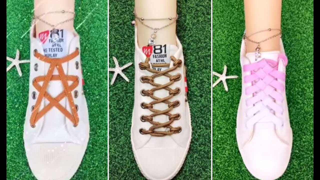 วิธีผูกเชือกรองเท้าแบบใหม่ 3 | Creative Ways To Tie Shoe Laces EP.3