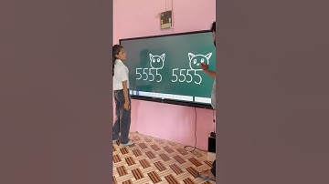 How to draw Cat 🐈 with 5555 numbers easy #art #shorts