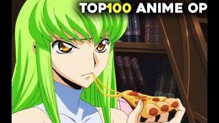 My TOP100 Anime Openings