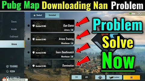 Pubg Mobile Map Not Download (Downloading nan) Problem Solve || How to Solve Pubg Mobile Map Problem