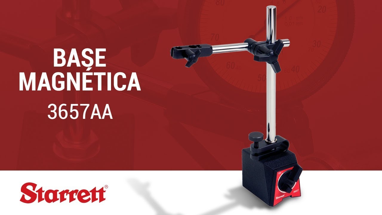 Starrett Base Magnética 3657AA YouTube