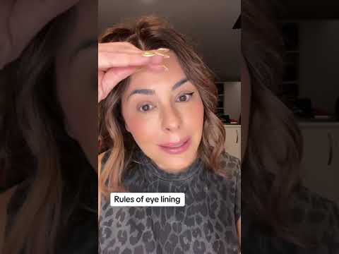 RULES OF EYELINING MAKEUP TUTORIAL #mua #eyeliner