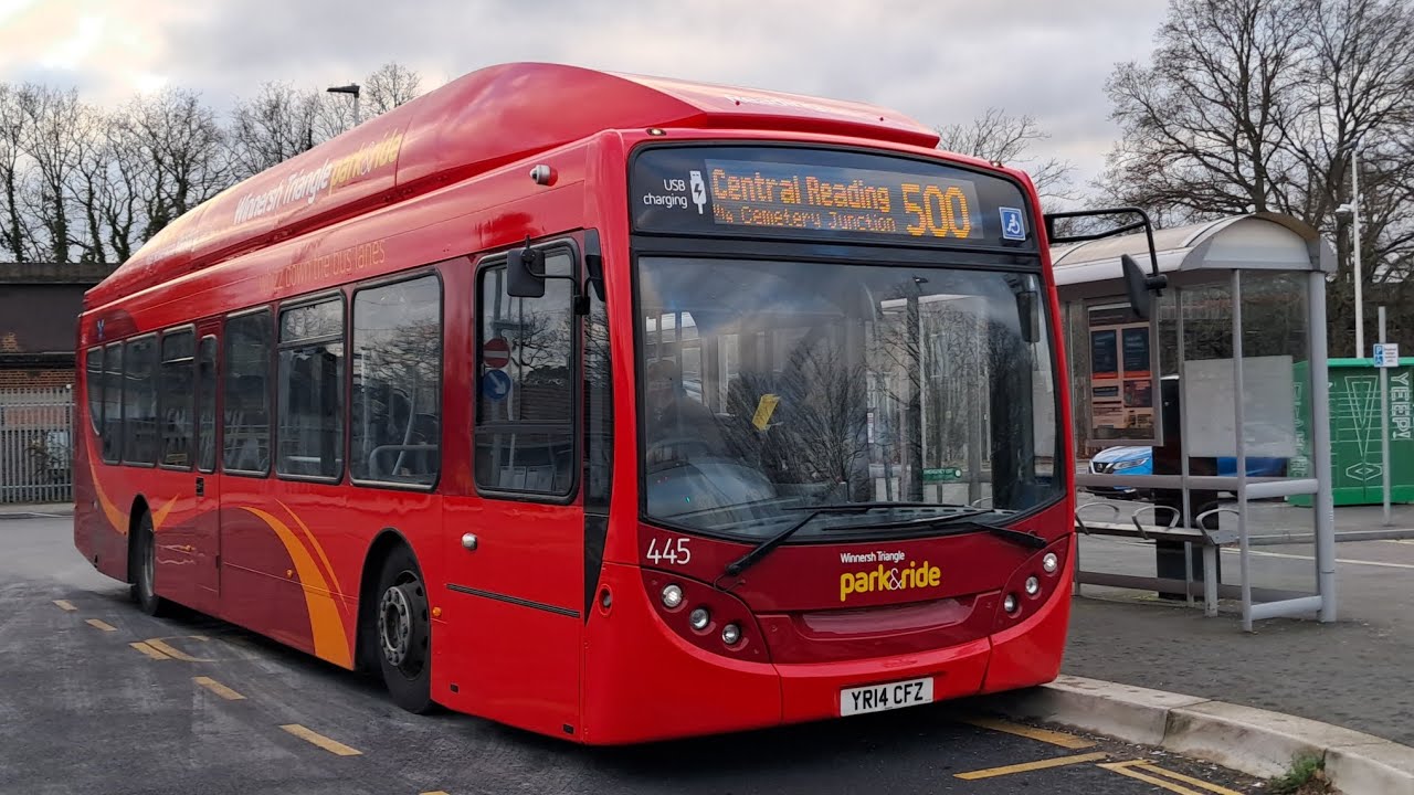 Onboard Reading Buses Scania Enviro300 445