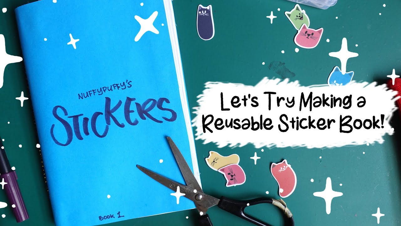 How to Create A Reusable Sticker Album - 3 Creative Ideas – Goldmine & Coco