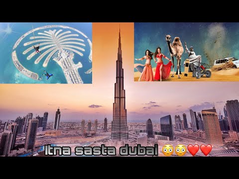 Dubai Vlog | Burj khalifa, desert safari, Night dance, The palm,  Ferrari world, jumeirah  and more