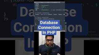 Database connection in php | db connection in php mysql | Database table connection to mysql in php