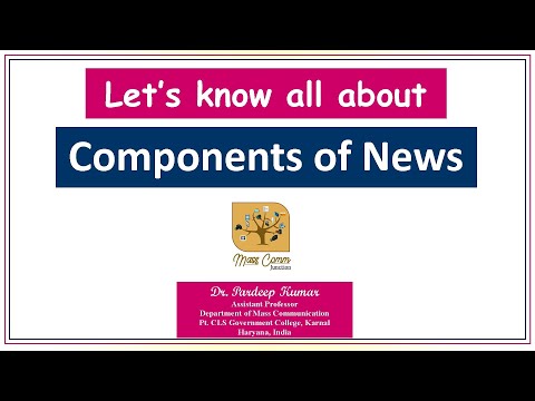 257. Major Components of a News