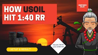 US OIL 40R | LIVE FOREX SIGNALS | TRADE SETUPS | PRE - LONDON | FOREX
