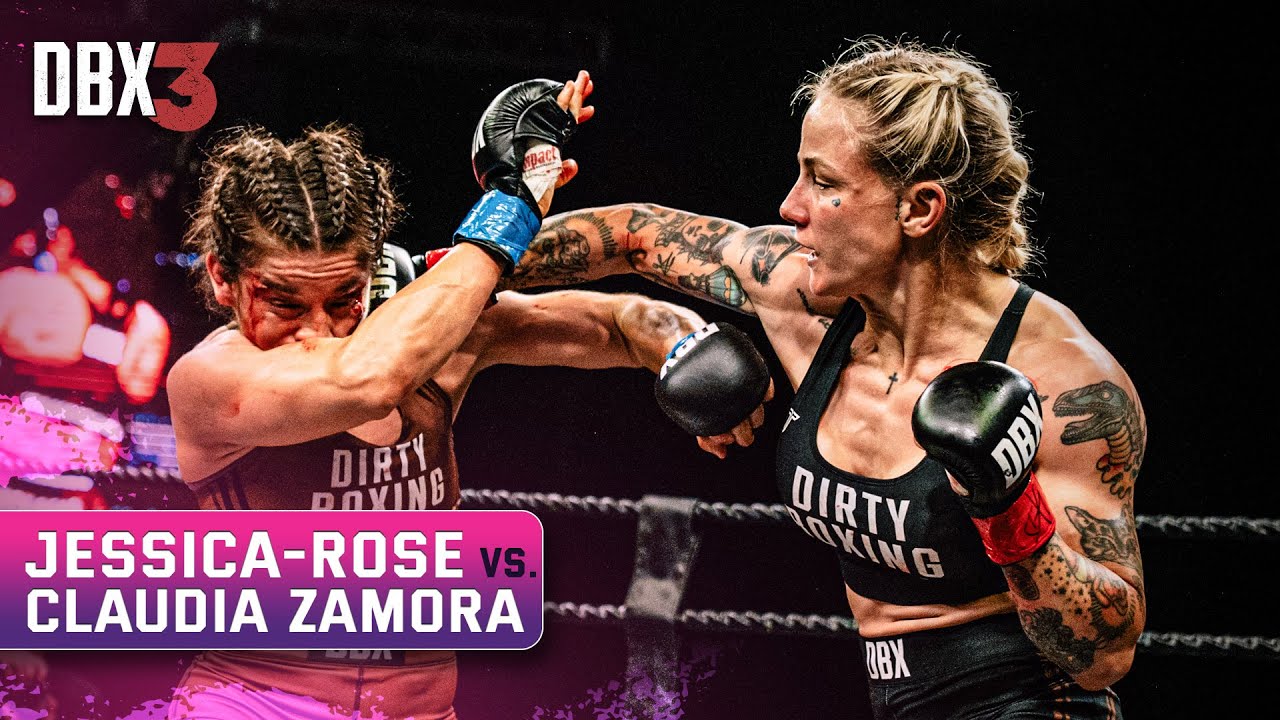 Jessica-Rose Clark vs. Claudia Zamora | FULL FIGHT | Dirty Boxing Championship 3