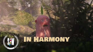 In Harmony | Bizarre Creatures Explore Music \& Love | 3D Animation Short Film