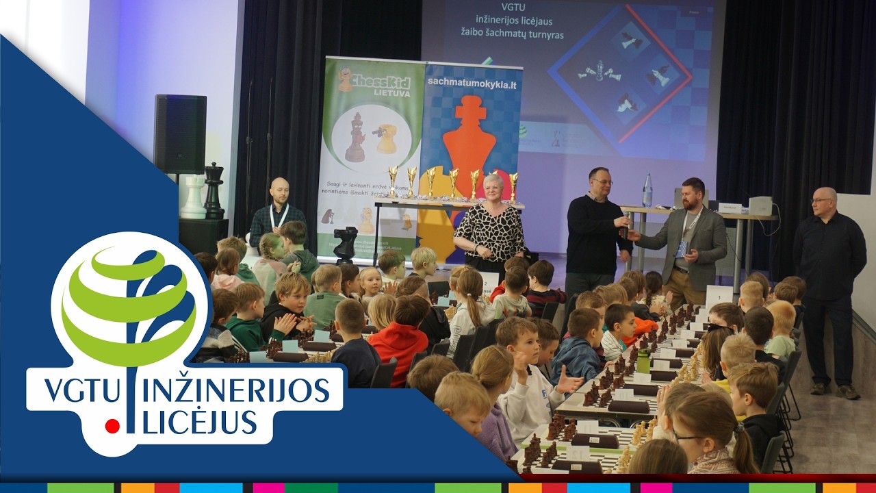 VGTU inžinerijos licėjaus žaibo šachmatų turnyras 2026 (2026.03.01)