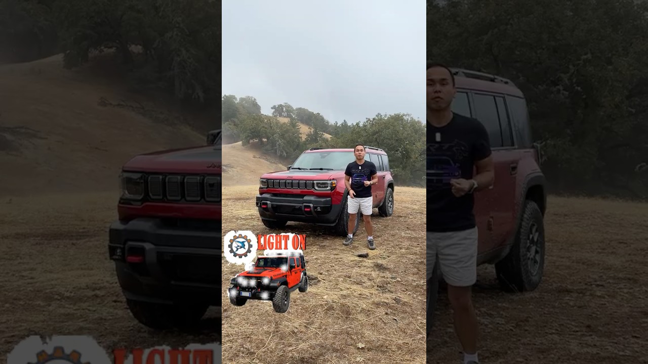 The first-ever #TrailRated electric #Jeep, the #Recon has arrived and think of it as an EV Wrangler