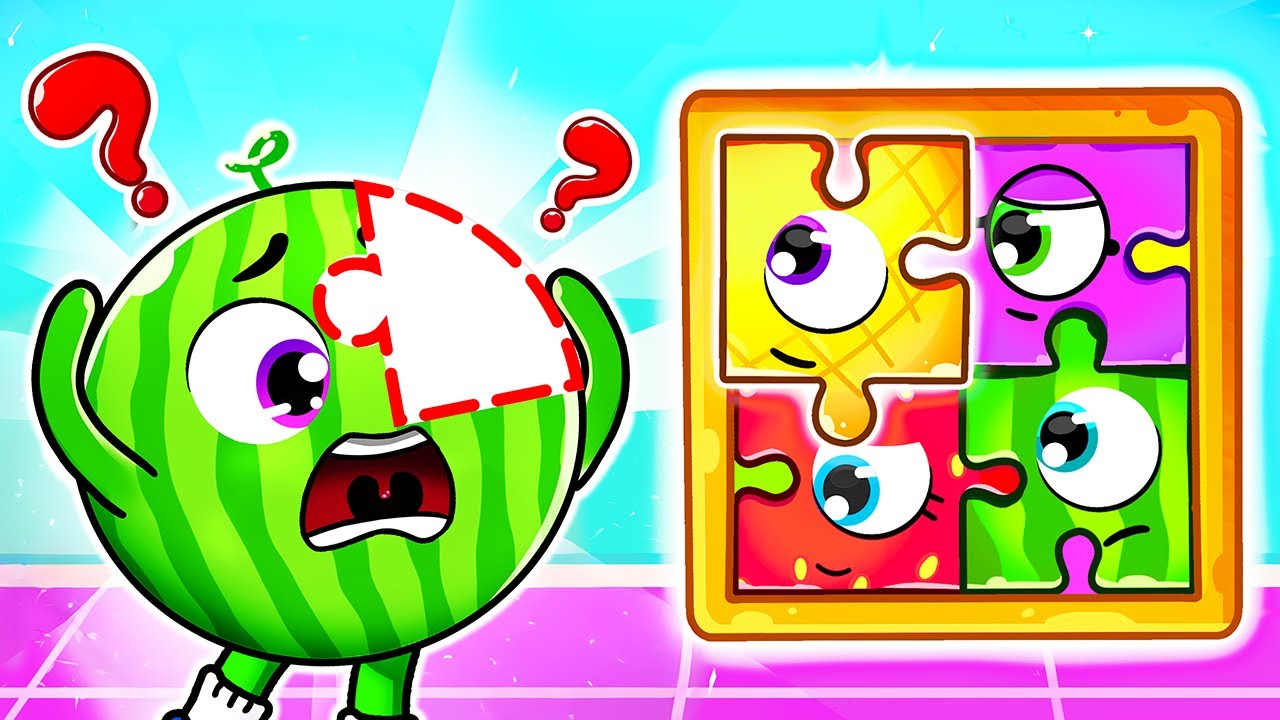 Where Is My Body 🧩 Match the Body Puzzle!🧩 Body Puzzle Mission |  Funny Kids Songs by Baby Color