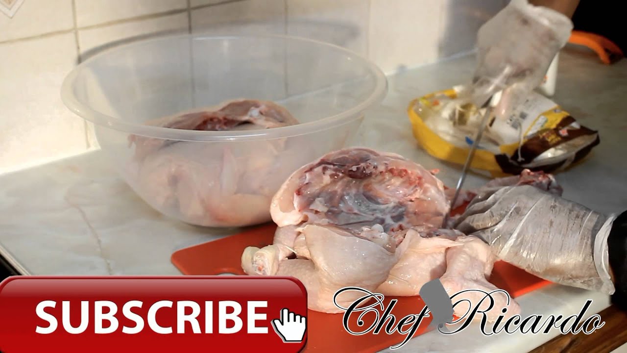 How To Cut Off The Top Part Of The Chicken | Recipes By Chef Ricardo | Chef Ricardo Cooking