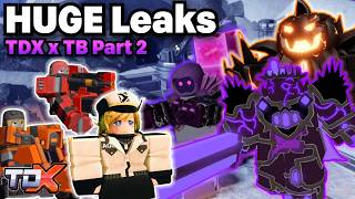 TDX x TB Part 2 & PvP HUGE LEAKS #110 (Exo Void, New Enemies, etc...) - Tower Defense X Roblox