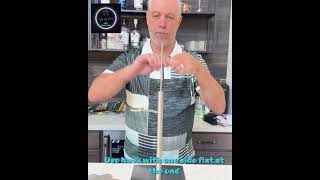 Matte Silver Patron Stand Assembly Tutorial