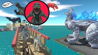 T-Rex Call Shimo vs Godzilla 2000 - ARBS