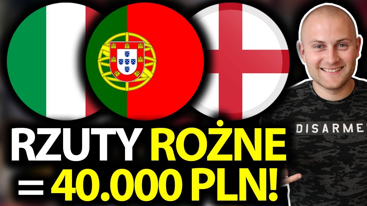 40 TYSIĘCY ZŁOTYCH na rzuty ROŻNE w ostatni dzień z REPREZENTACJAMI!