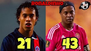 Ronaldinho 2023 Transformation 1 to 43 years old