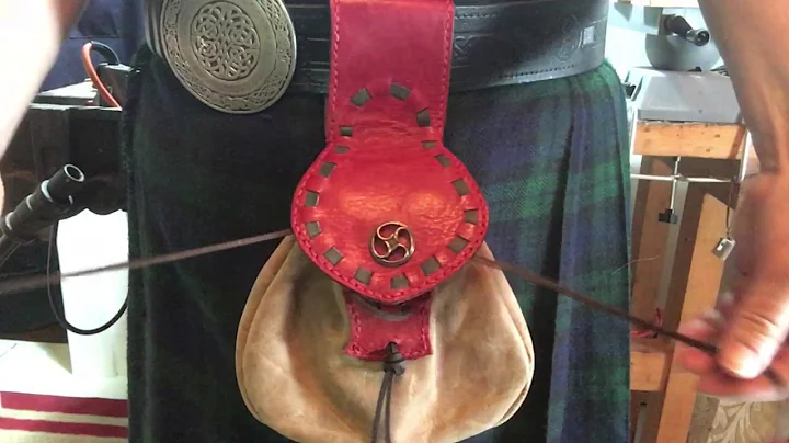 Wearing the Rob Roy Sporran