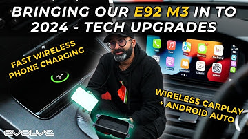 Adding Carplay/Android Auto + Wireless Charging to our E92 M3 - Induktiv + Mr12Volt Install + Review