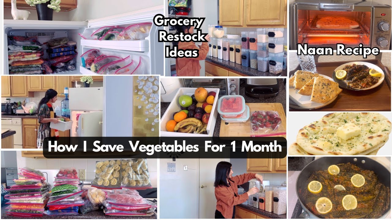 Smart Kitchen Time Saving Habits  | Monthly grocery haul | Restocking & Organizing Tips & Ideas 🧑‍🍳💡