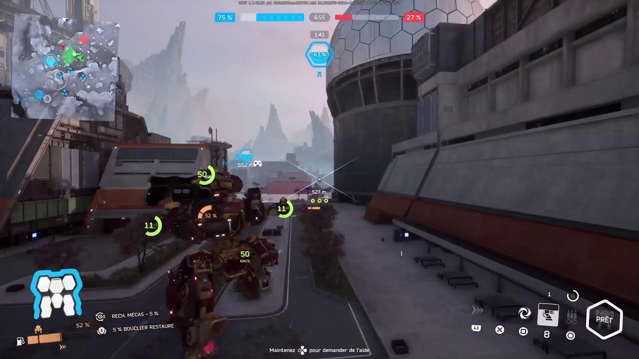 Live War Robot frontier fr Je débloque le Norna