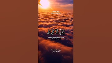 سورة القيامة | القارئ | ماهر المعيقلي | آيات قصيرة | #quran #status #حالات_واتس