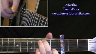Tom Waits Martha Intro Guitar Lesson