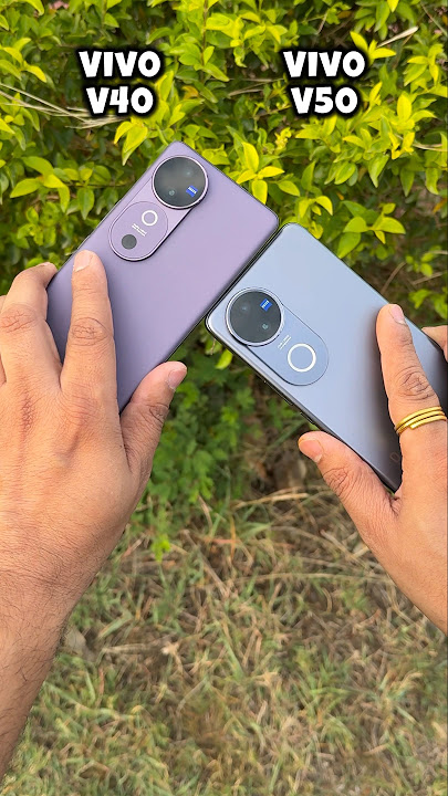 Vivo V40 Vs Vivo V50 Camera Comparison #shorts