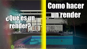 Que es un RENDER y pasos para hacer un RENDER