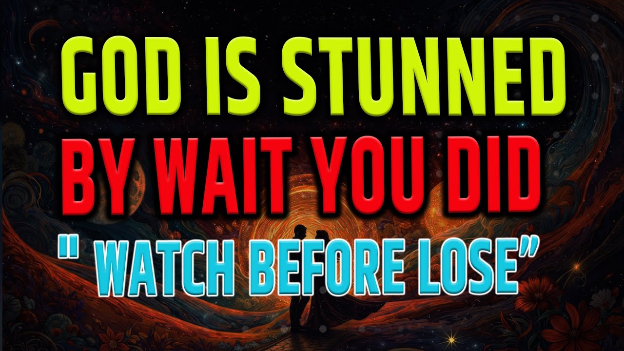 Chosen One, You Passed The Final Test — God’s Reaction Will Stun You 🏆😲