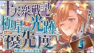 現在の十天衆極星の光跡強化優先度について【グラブル】【グランブルーファンタジー】
