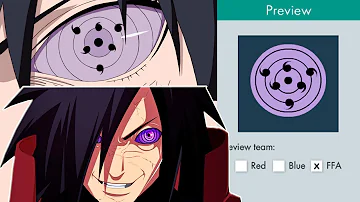 Bonk.io - How to make the skin of rinnegan and rinnegan supreme (naruto)