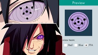 Bonk.io - Como Fazer A Skin Do Rinnegan E Rinnegan Supremo Naruto
