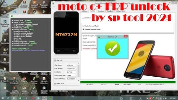 Moto C plus Frp unlock By Sp Flash Tool 2k21🔥