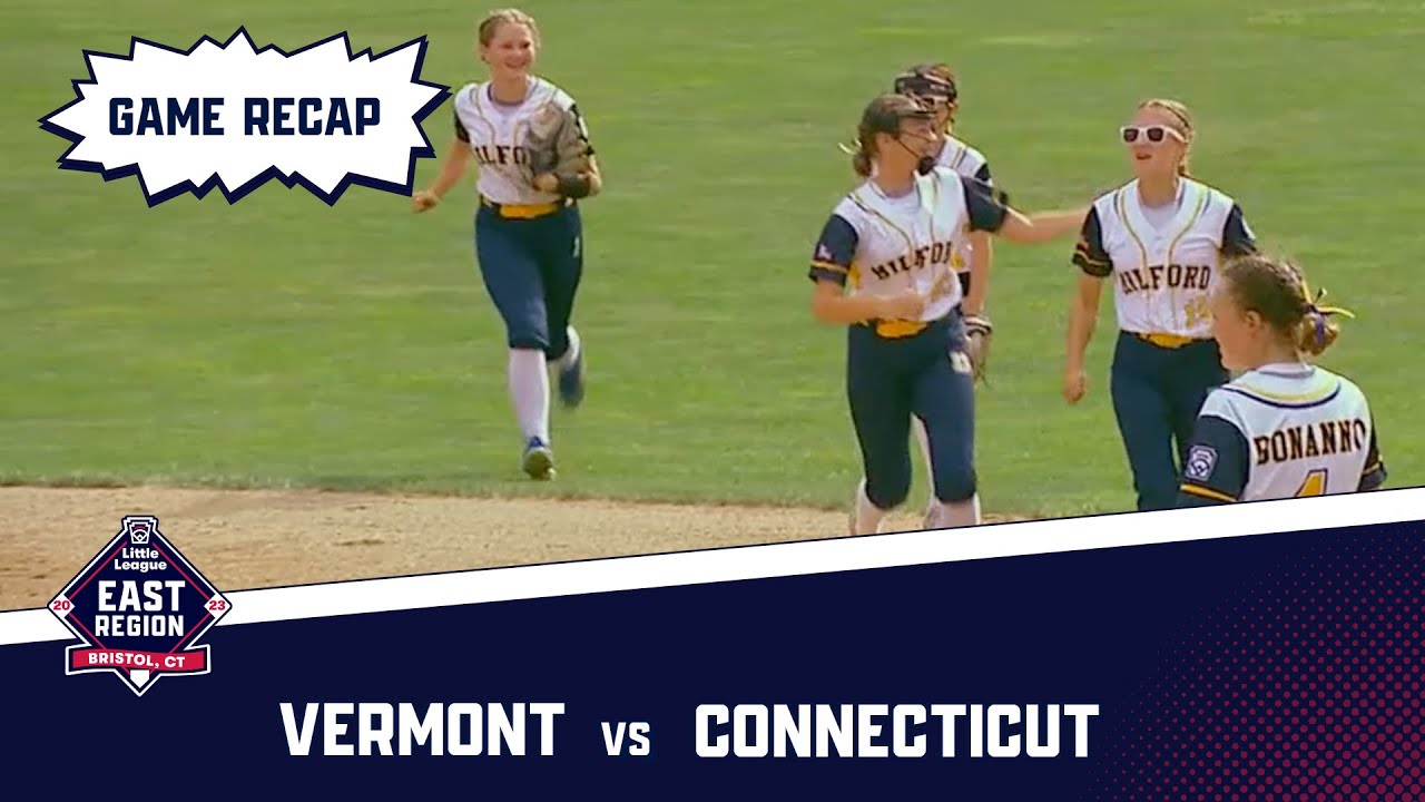 Game Highlights Connecticut defeats Vermont Little League Softball