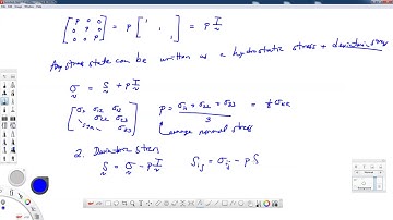 Theory of Elasticity-Lecture-14b-Deviatoric Stress, J2, and relation to Mises stress